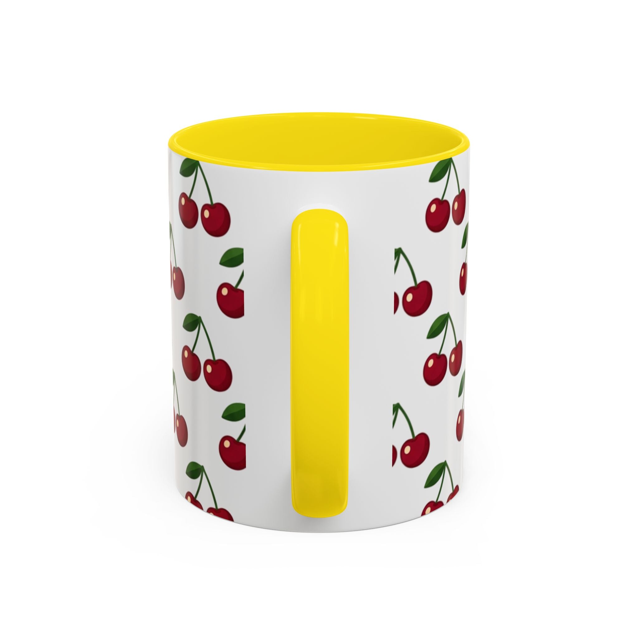 Cherry Pattern Mug | Accent Coffee Mug 11oz or 15oz