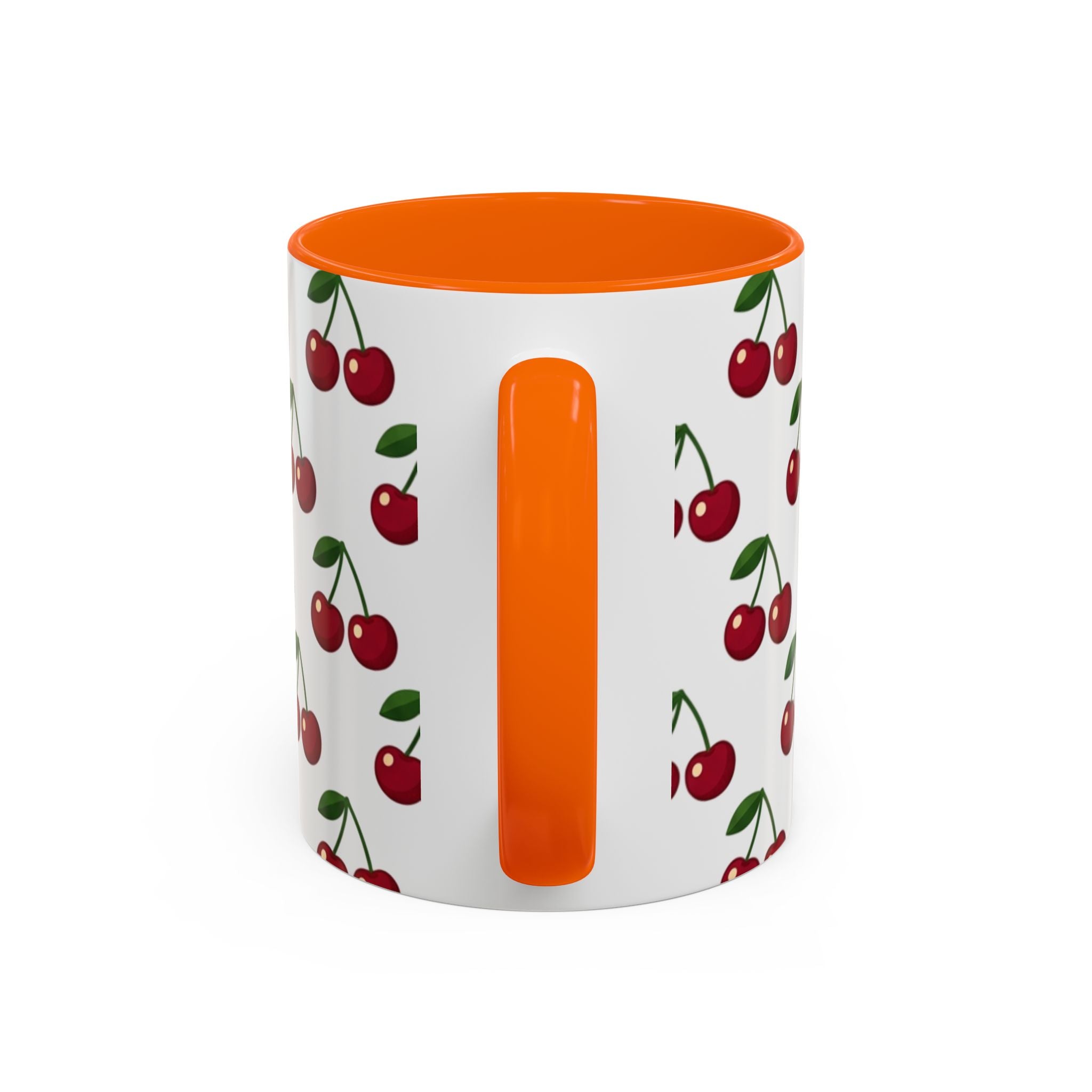 Cherry Pattern Mug | Accent Coffee Mug 11oz or 15oz