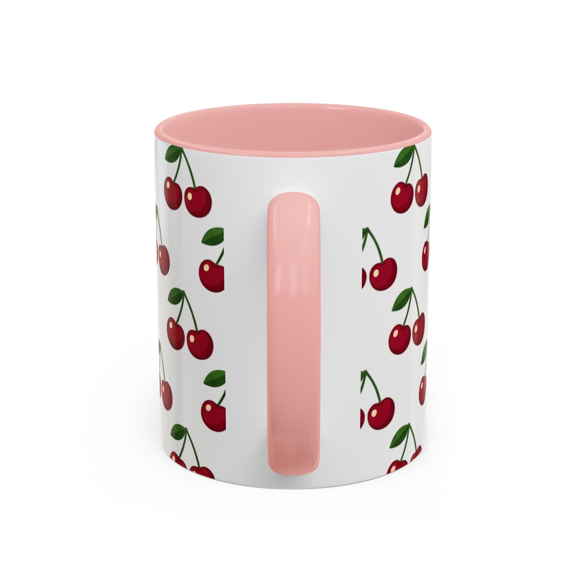 Cherry Pattern Mug | Accent Coffee Mug 11oz or 15oz